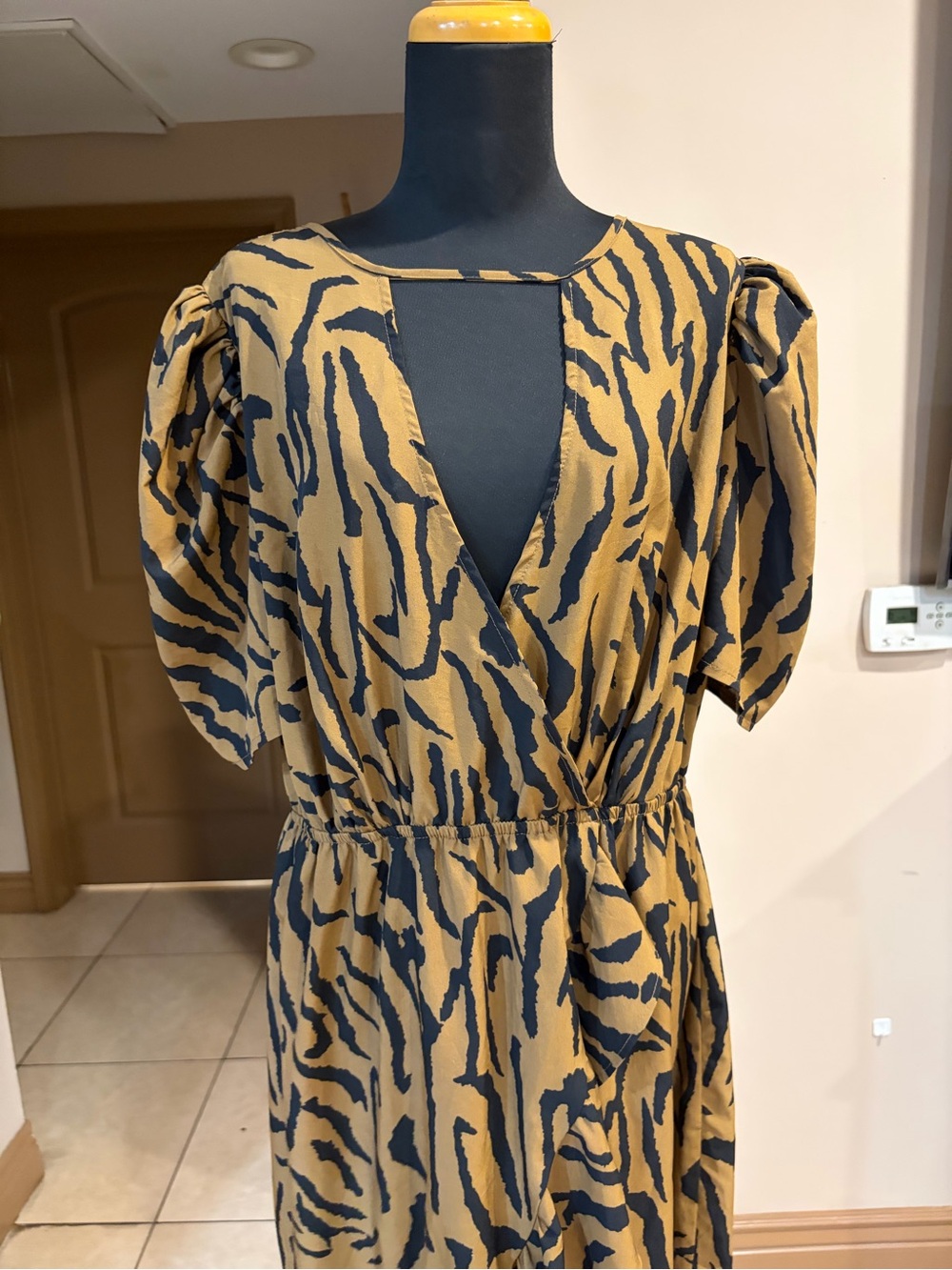 Nasty Gal Zebra-Print Midi Dress - Picture 3 of 7